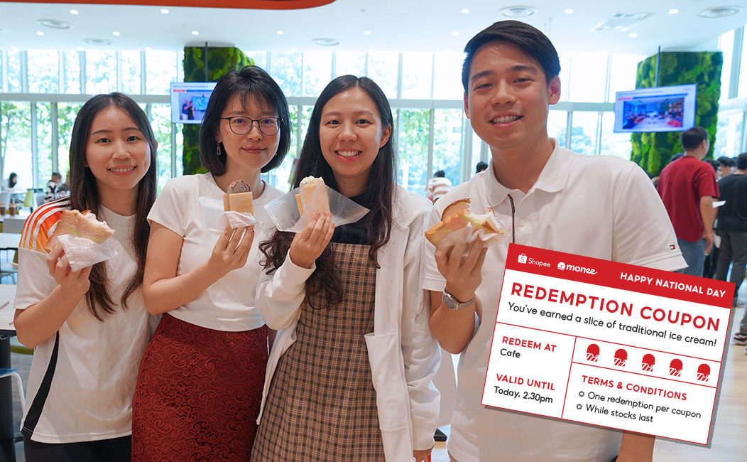 National Day celebration at Shopee